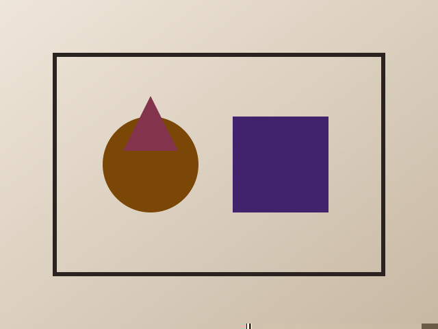 The same stylised badge scene, with a single byte altered after signing